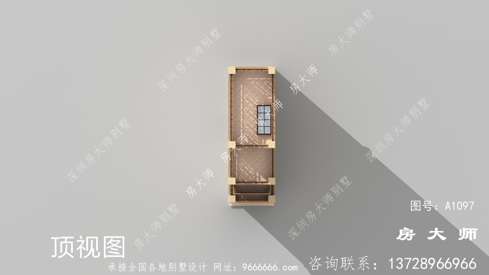 小户型四层农村别墅，童话中的小房子