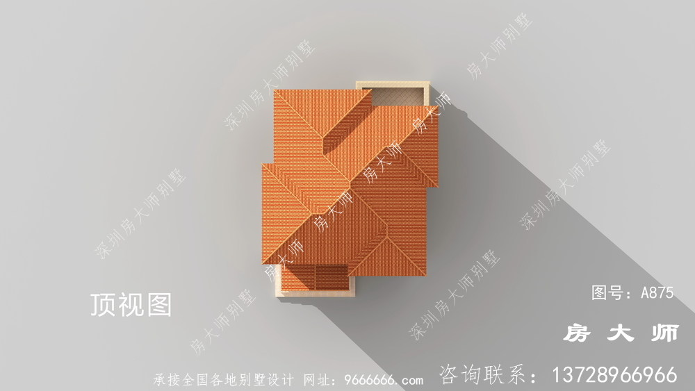 简欧乡村三层房子别墅设计图