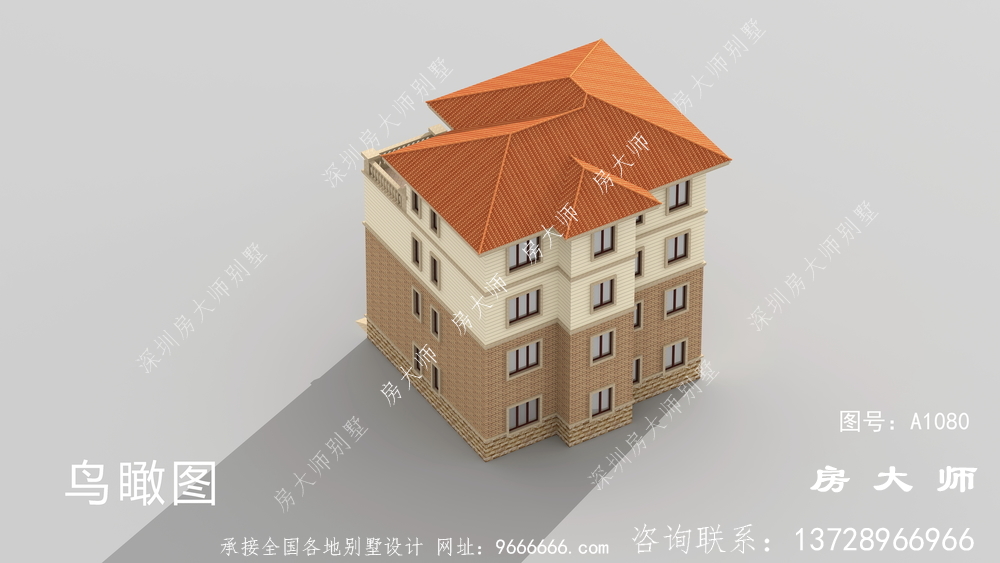 三层别墅照片及自建房设计图，外型实际效果大气