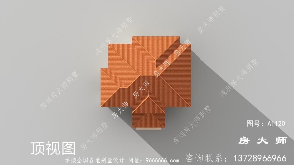 乡村三层别墅设计，高端欧式复式设计