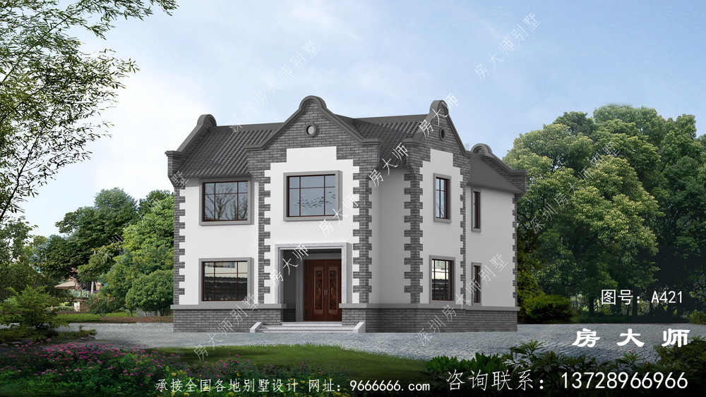 农村建房的首选,布局大气合理