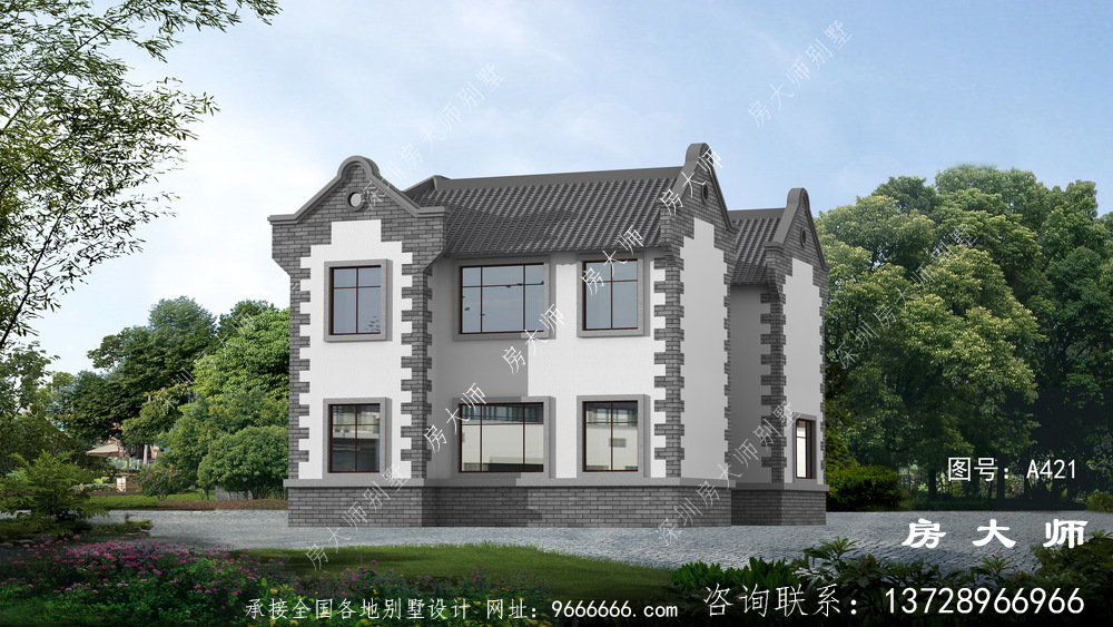 农村建房的首选,布局大气合理