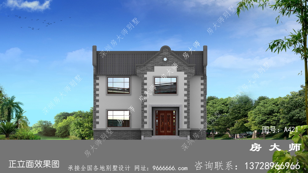 农村建房的首选,布局大气合理