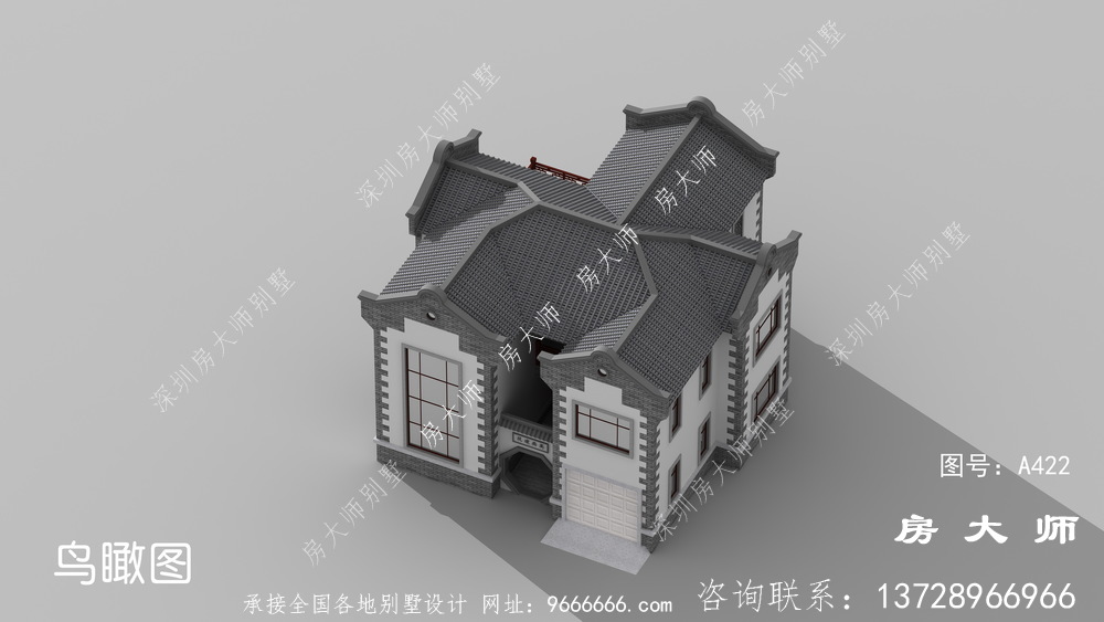 中式别墅效果图，值得要建房的你收藏