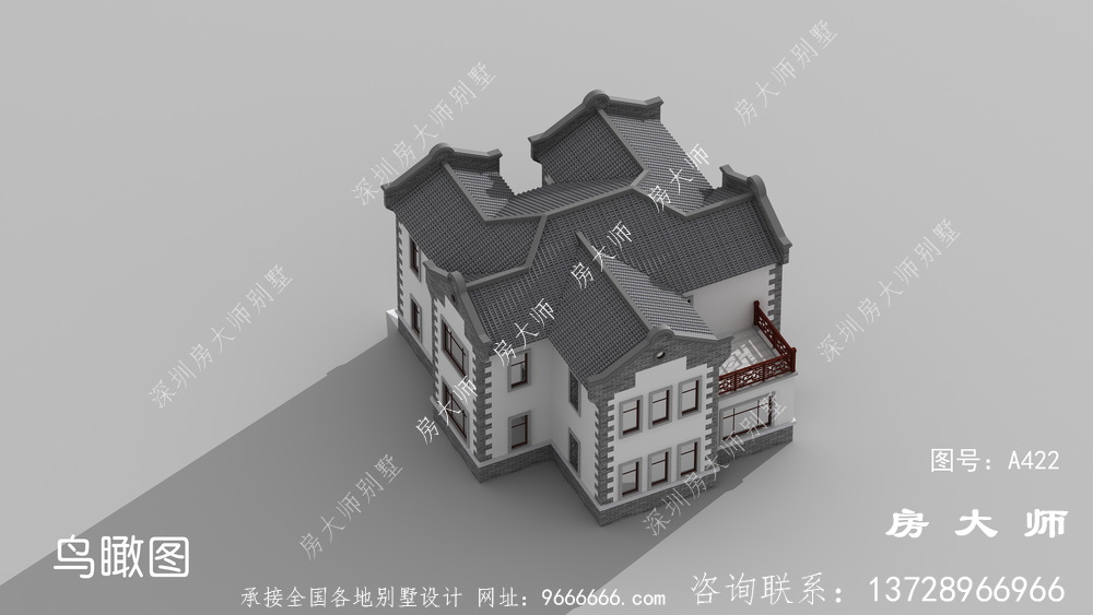 中式别墅效果图，值得要建房的你收藏