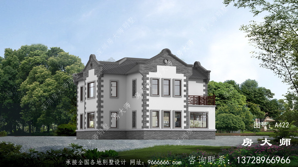 中式别墅效果图，值得要建房的你收藏