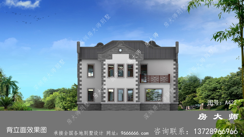 中式别墅效果图，值得要建房的你收藏