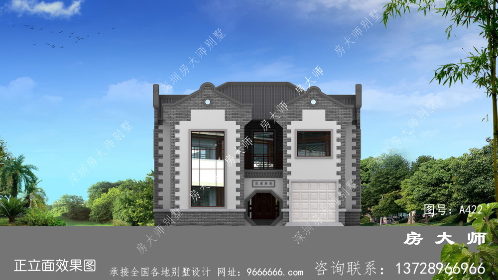 中式别墅效果图，值得要建房的你收藏