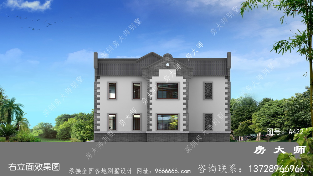 中式别墅效果图，值得要建房的你收藏