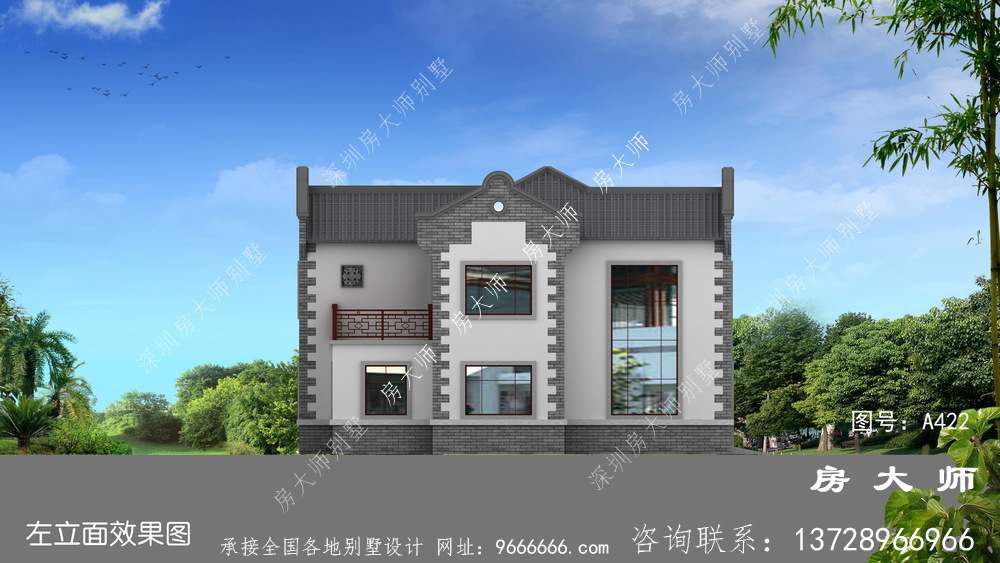中式别墅效果图，值得要建房的你收藏