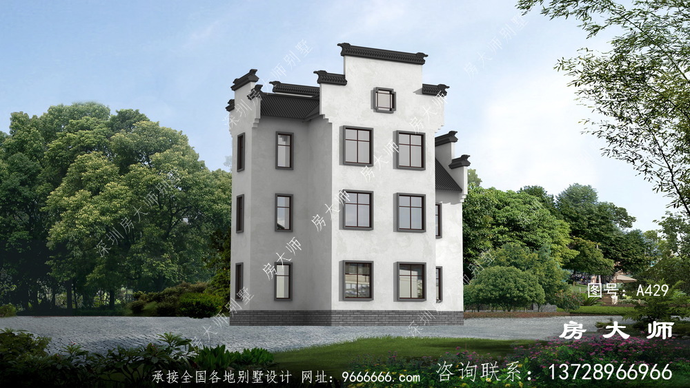 中式乡村别墅耐看又实用，经典永流传