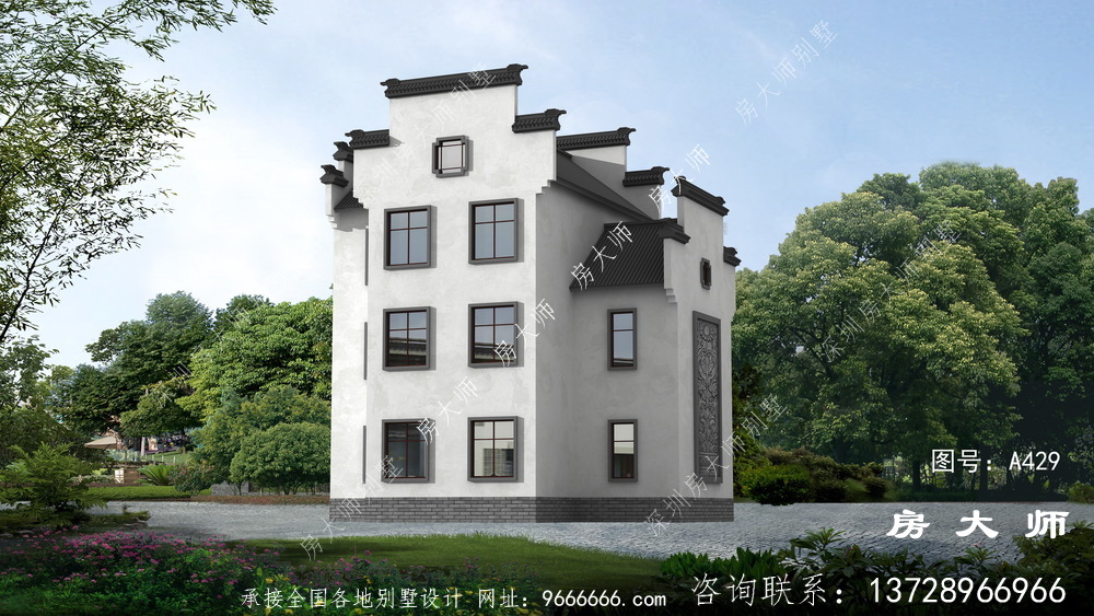 中式乡村别墅耐看又实用，经典永流传