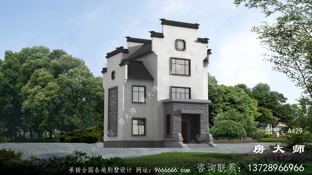 中式乡村别墅耐看又实用，经典永流传