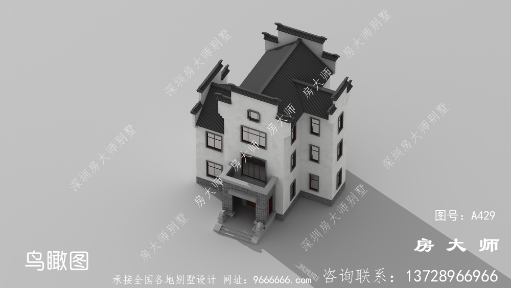 中式乡村别墅耐看又实用，经典永流传