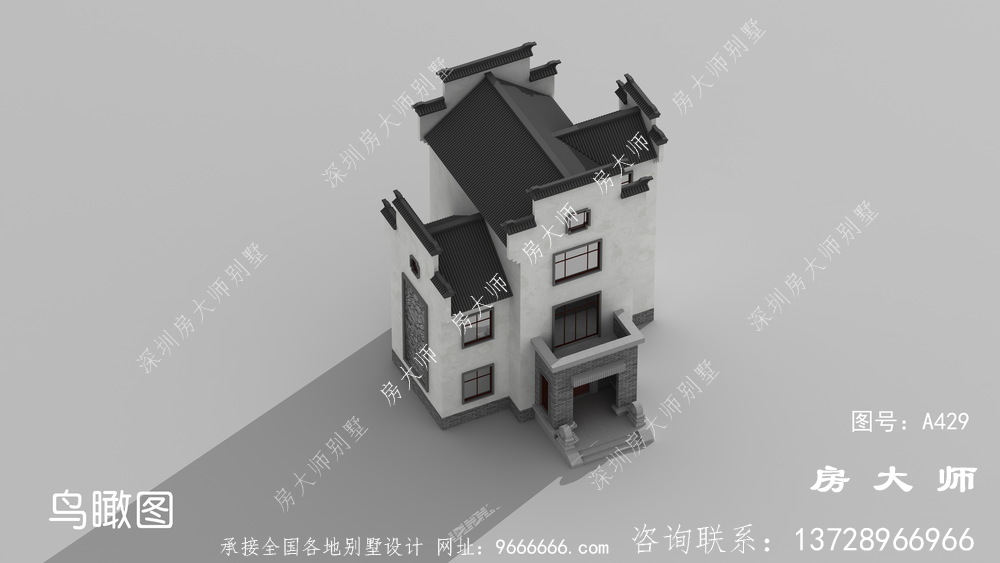 中式乡村别墅耐看又实用，经典永流传