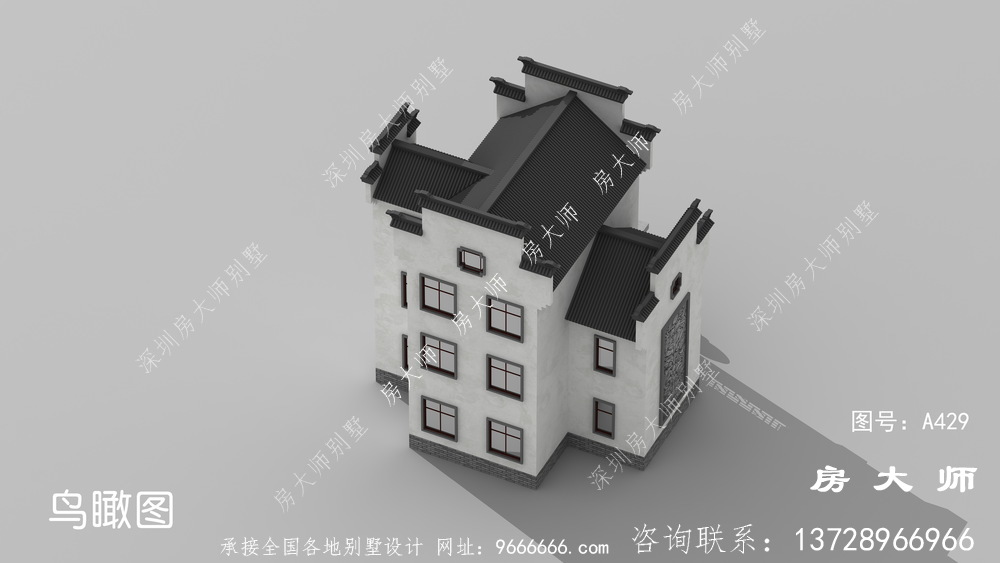 中式乡村别墅耐看又实用，经典永流传