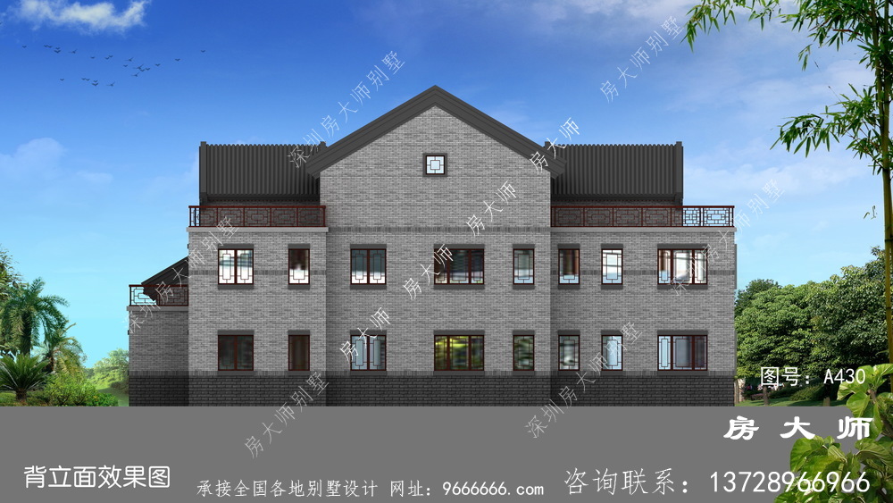 实用美观新中式别墅，深受爸爸妈妈们的追捧