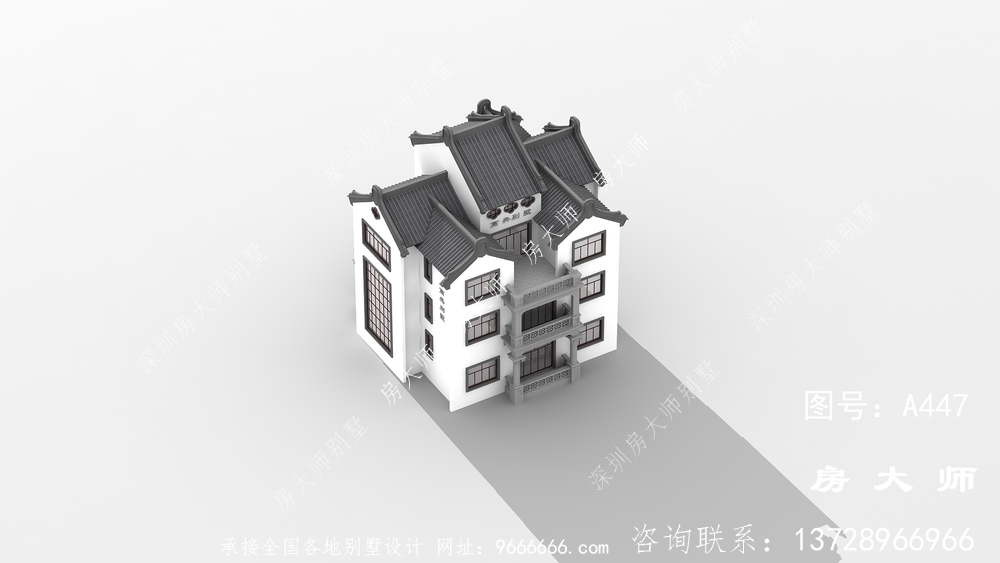 一款值得收藏建造的中式风格别墅