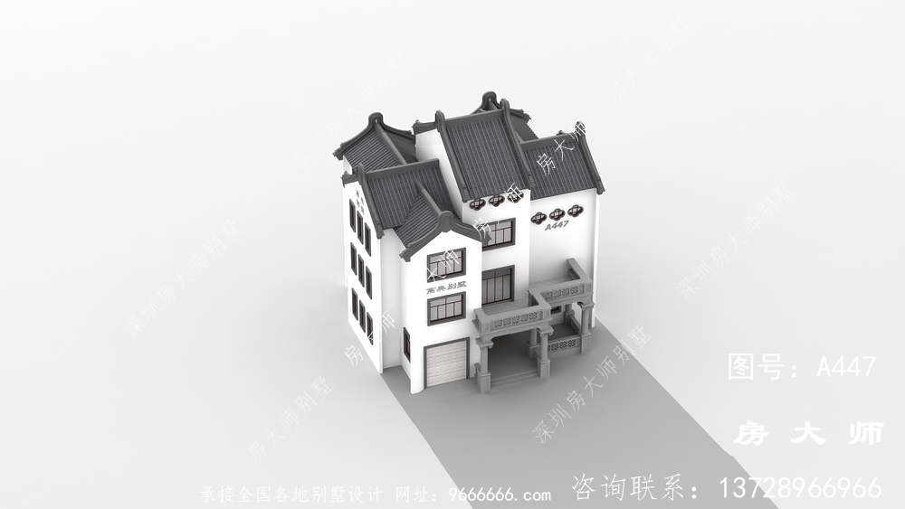 一款值得收藏建造的中式风格别墅