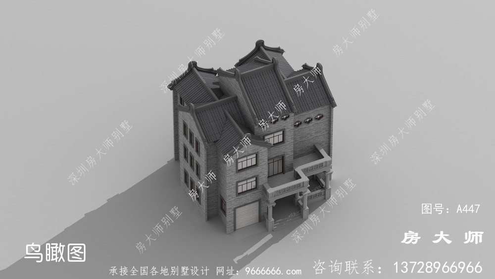 一款值得收藏建造的中式风格别墅