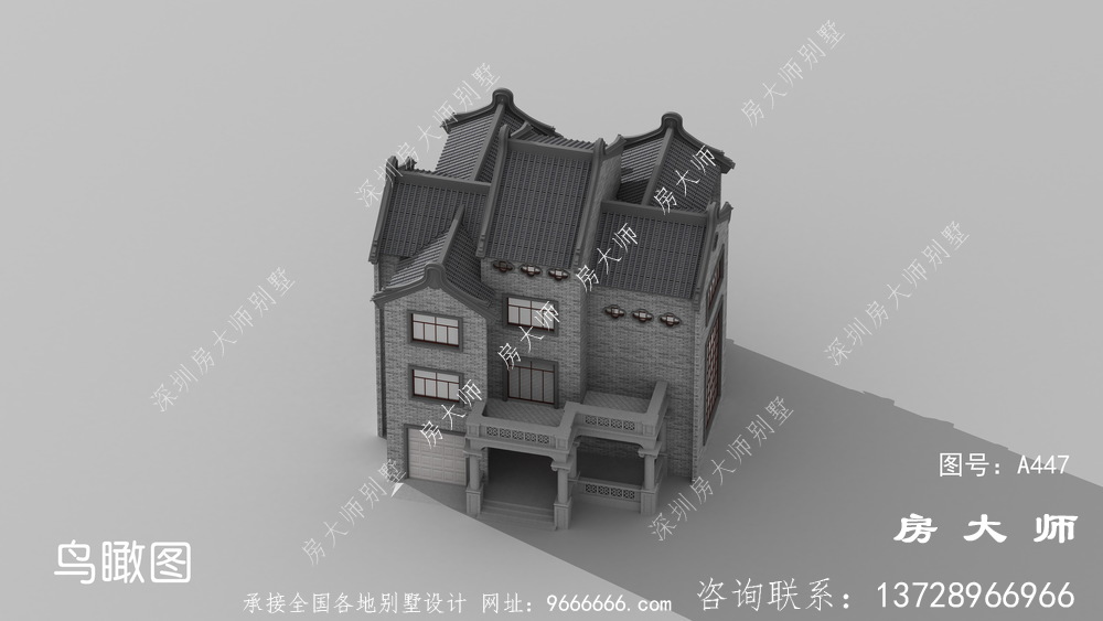 一款值得收藏建造的中式风格别墅