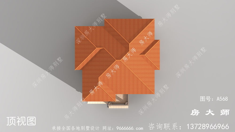 最受欢迎的三层欧式风格别墅效果图