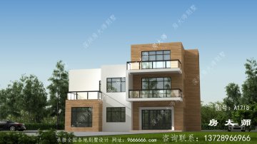 不可错过的现代风格别墅户型图