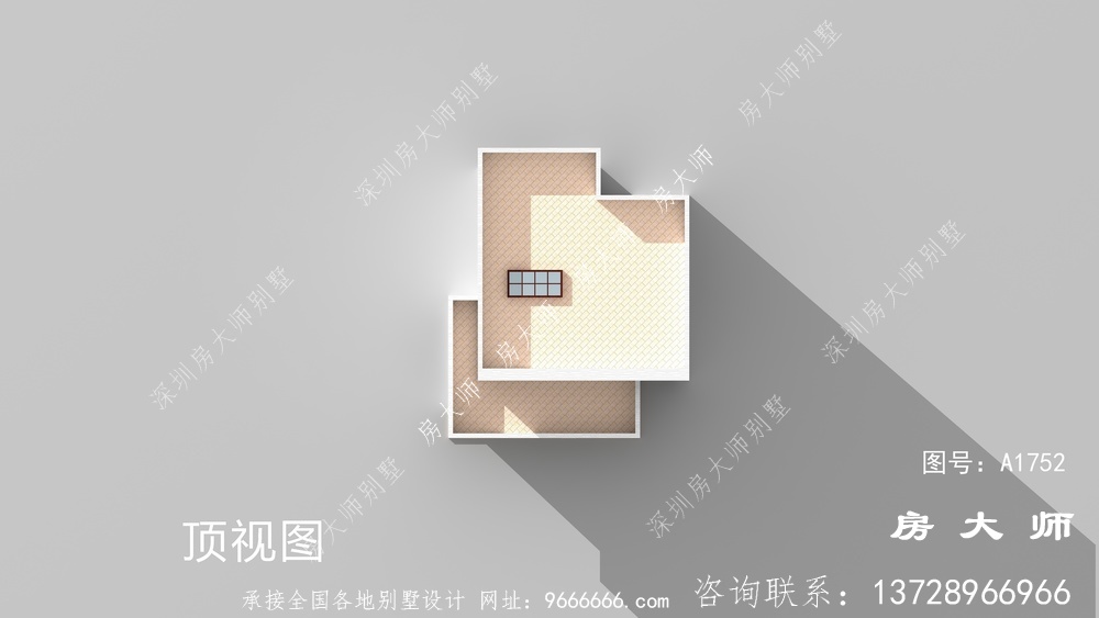 造型美布局好的两层现代别墅