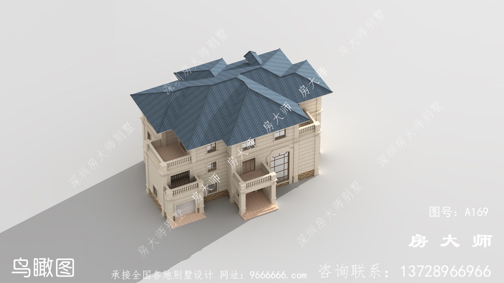 建好法式风格别墅，过火红的日子