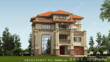 这款四层别墅，建一栋风光无限