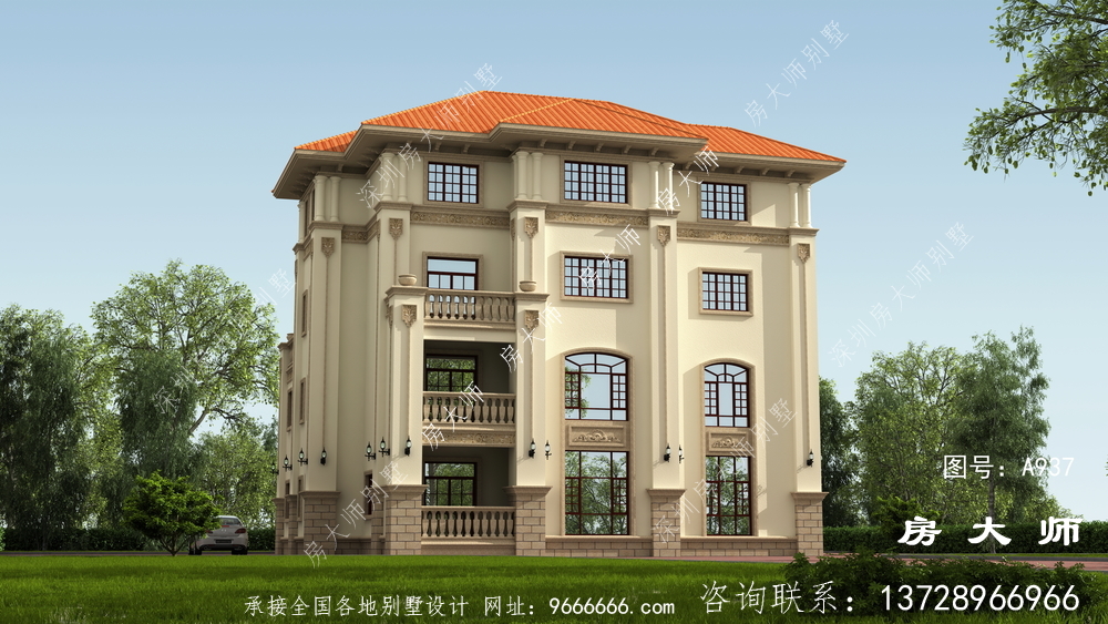 这款四层别墅，建一栋风光无限