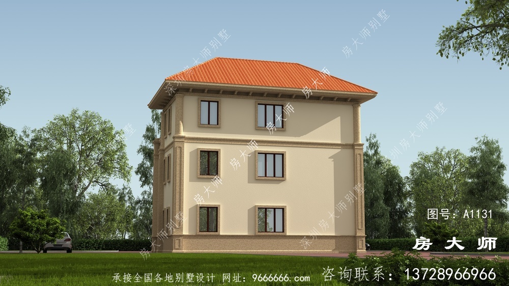 性价比超高欧式小别墅图片