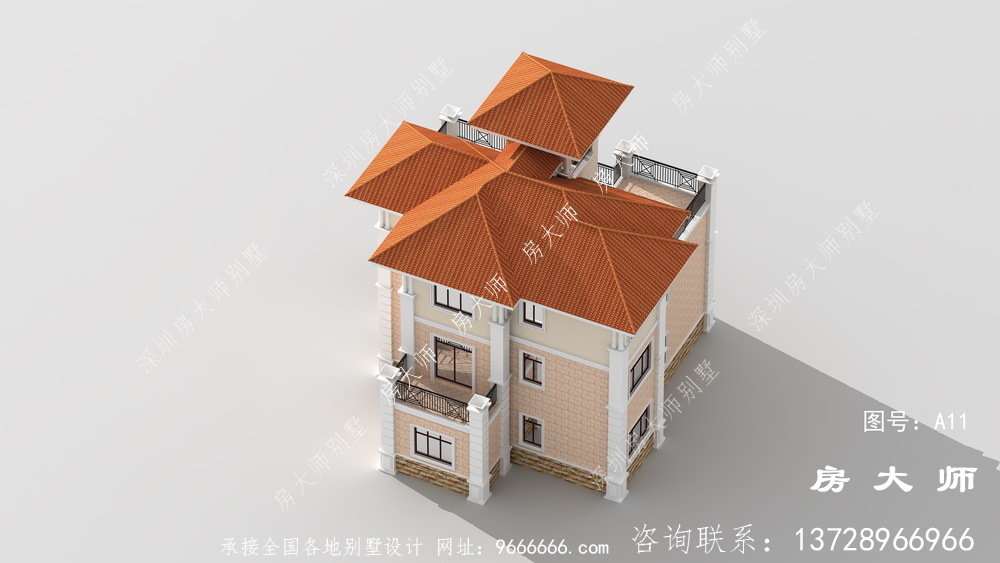欧式外观设计，独特建设西式实用