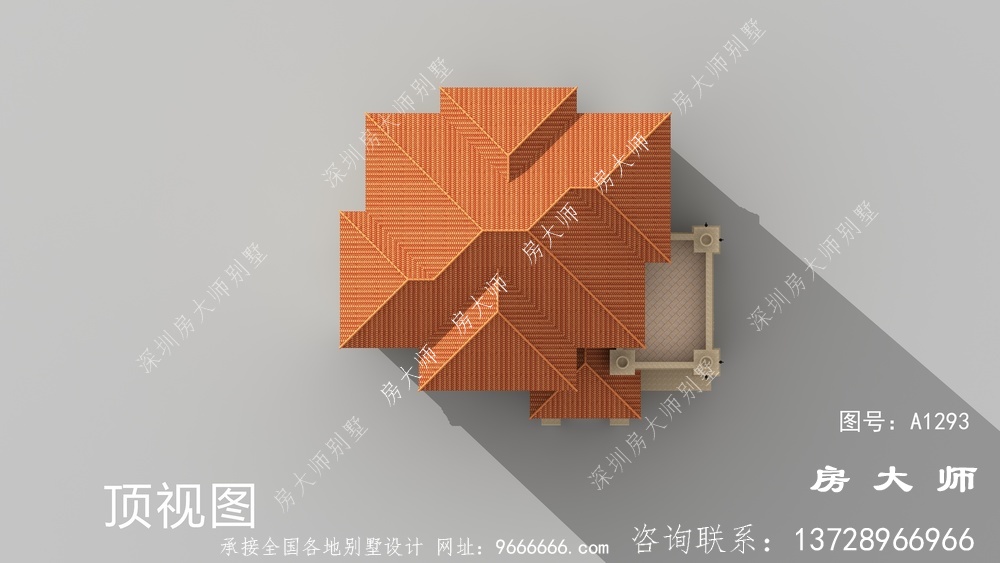 意大利风格别墅外观效果图大全