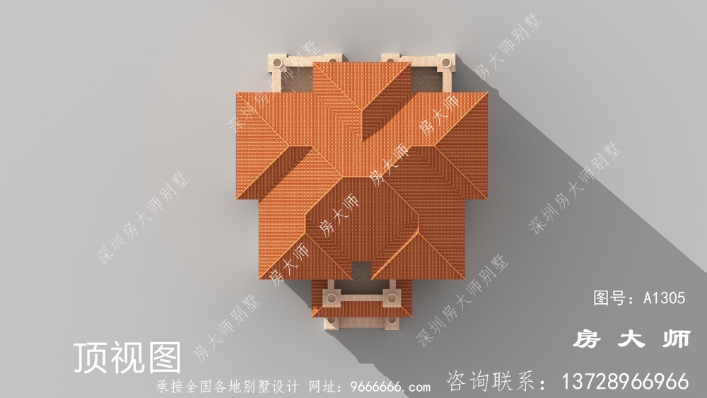 意大利风格农村小别墅外观效果图