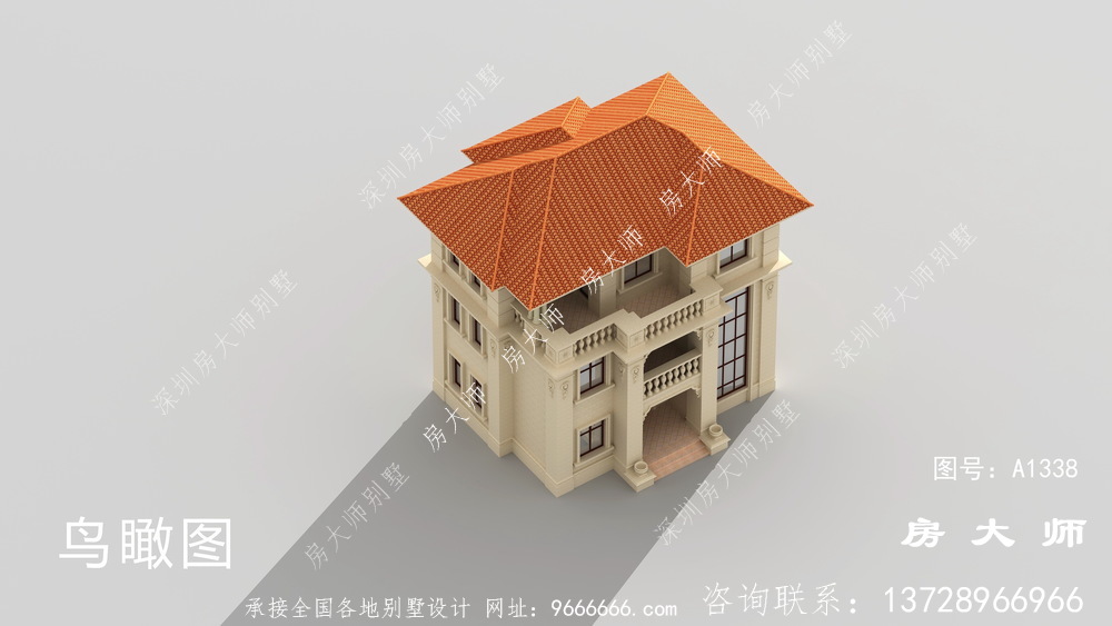 经典欧式风格别墅设计图布局图