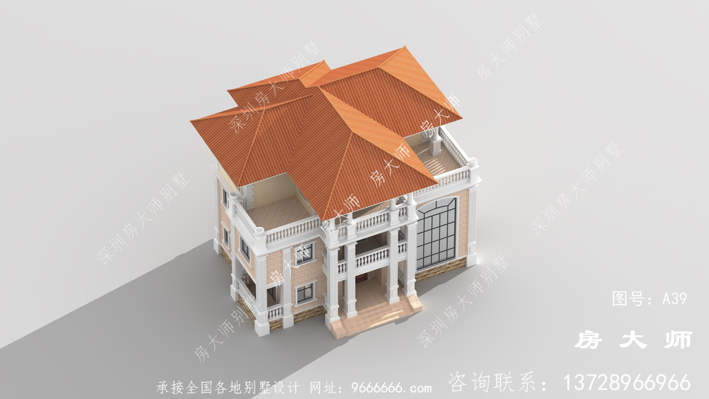 欧式三层的设计图、户型方案合理，不容错过。