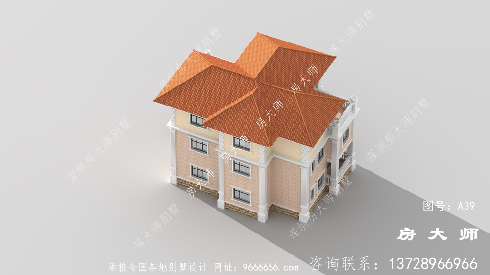 欧式三层的设计图、户型方案合理，不容错过。