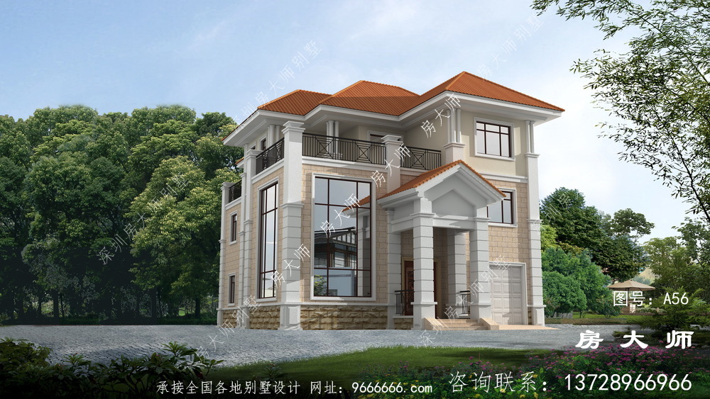 农村建房图纸，别墅室内设计房型计划方案图