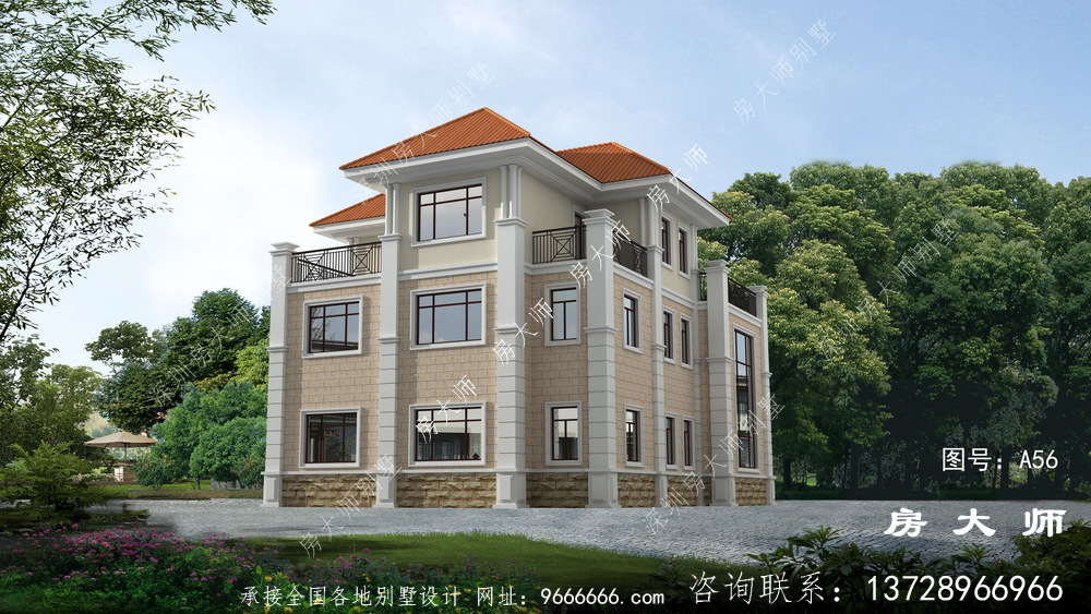 农村建房图纸，别墅室内设计房型计划方案图
