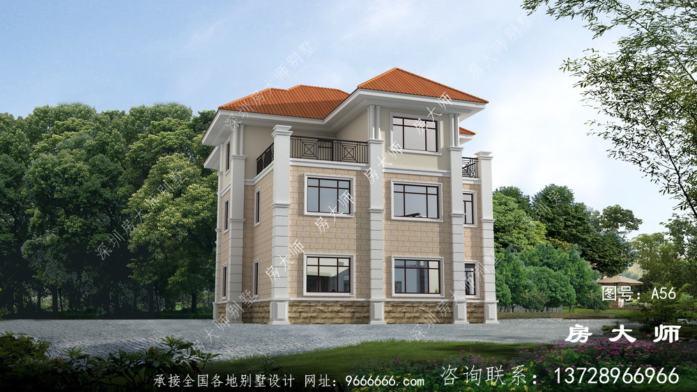 农村建房图纸，别墅室内设计房型计划方案图