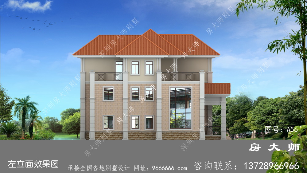 农村建房图纸，别墅室内设计房型计划方案图