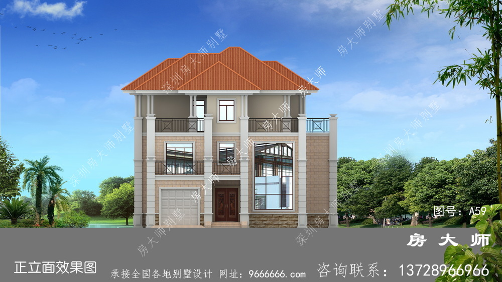 农村建房图纸，别墅设计户型方案图