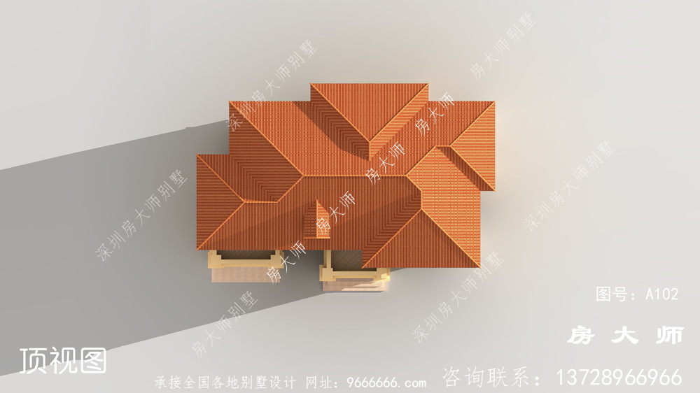 断不了的乡愁，三层豪华别墅效果图