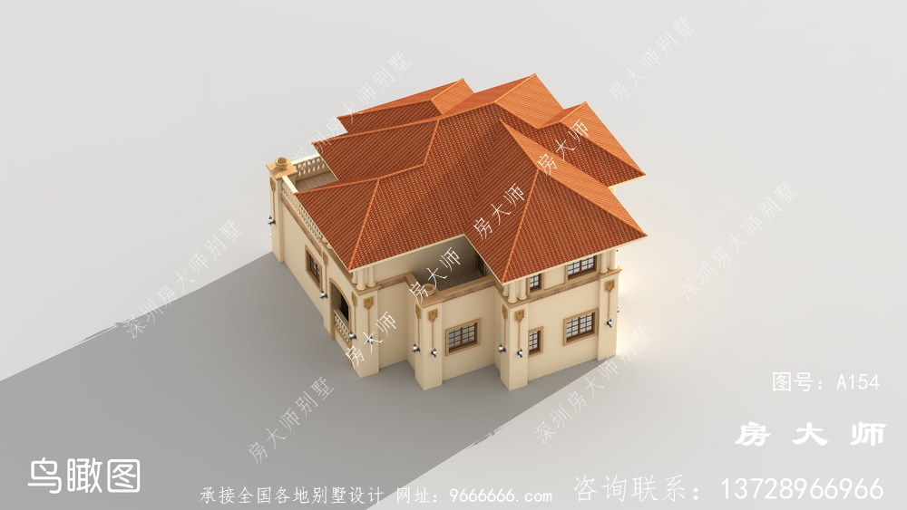 美观的意大利风格农村别墅效果图