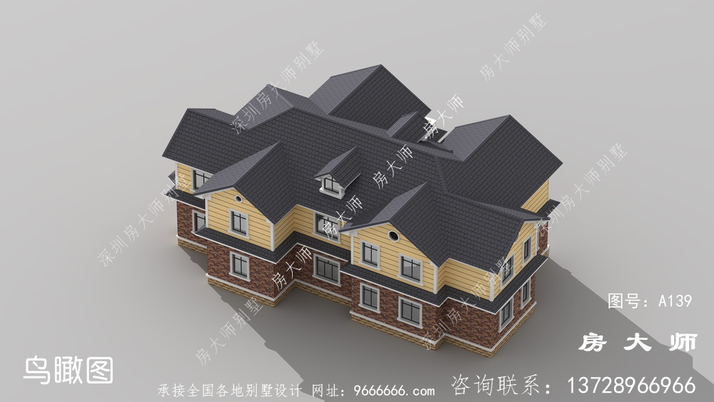 农村别墅三层别墅，建一栋好房子，安一处好家！