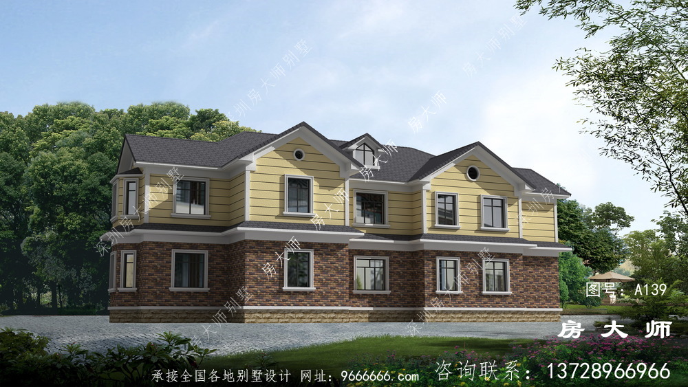 农村别墅三层别墅，建一栋好房子，安一处好家！