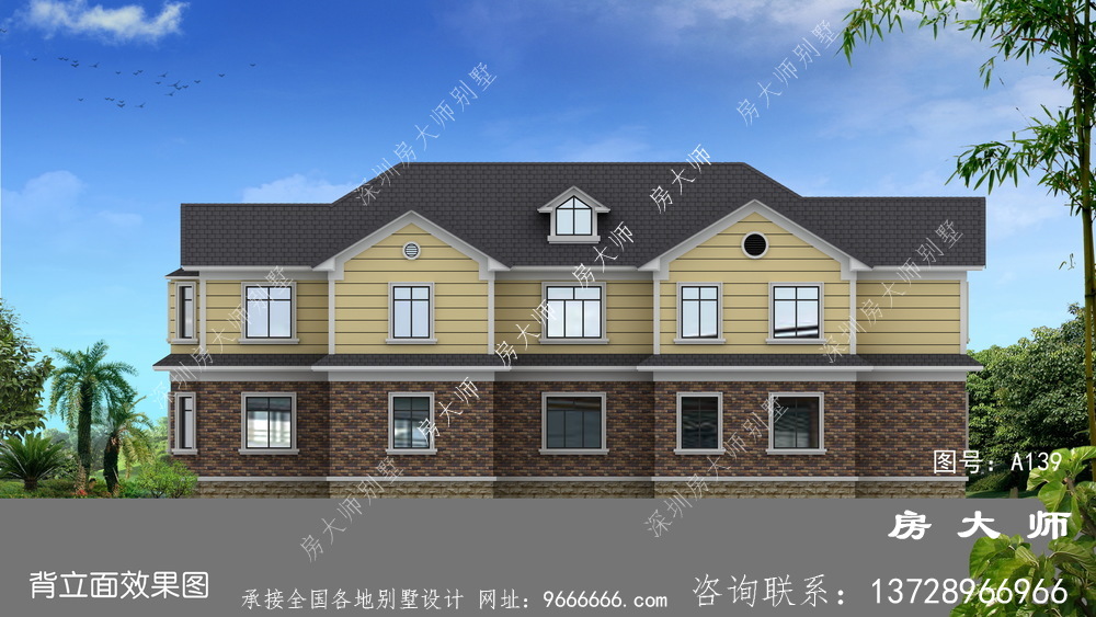 农村别墅三层别墅，建一栋好房子，安一处好家！