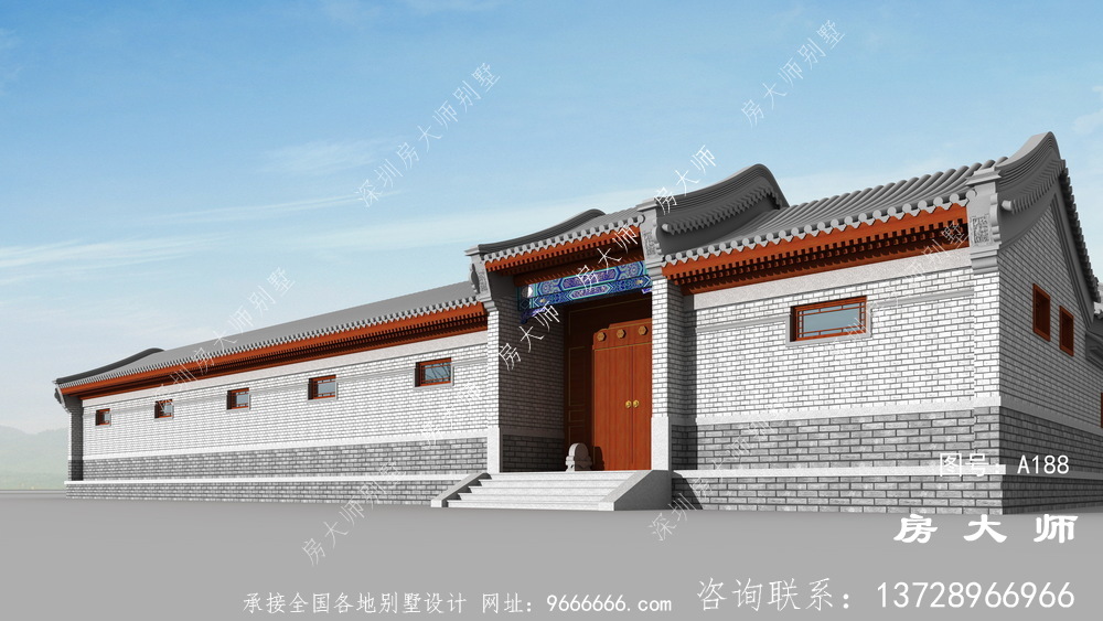 中式四合院别墅