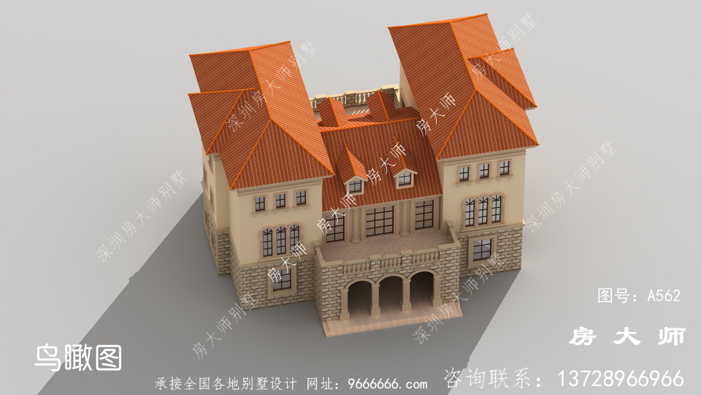 好用又美观大方的小型别墅效果图